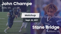 Matchup: John Champe vs. Stone Bridge  2017