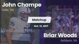 Matchup: John Champe vs. Briar Woods  2017