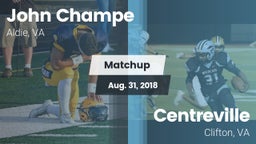 Matchup: John Champe vs. Centreville  2018