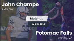 Matchup: John Champe vs. Potomac Falls  2018