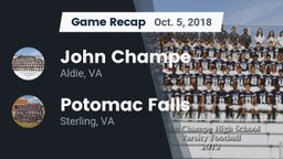 Recap: John Champe   vs. Potomac Falls  2018