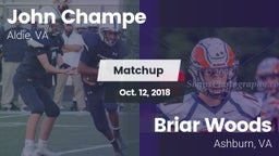 Matchup: John Champe vs. Briar Woods  2018