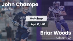 Matchup: John Champe vs. Briar Woods  2019