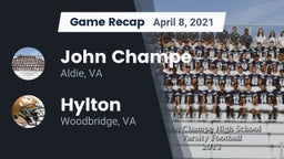 Recap: John Champe   vs. Hylton  2021