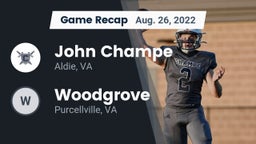 Recap: John Champe   vs. Woodgrove  2022