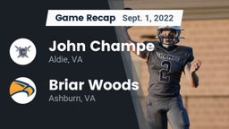 Recap: John Champe   vs. Briar Woods  2022