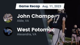 Recap: John Champe   vs. West Potomac  2023
