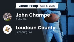 Recap: John Champe   vs. Loudoun County  2023