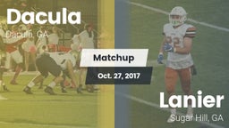 Matchup: Dacula  vs. Lanier  2017