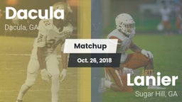 Matchup: Dacula  vs. Lanier  2018