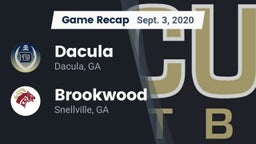 Recap: Dacula  vs. Brookwood  2020