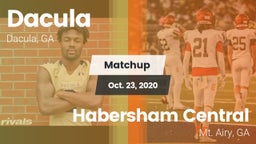Matchup: Dacula  vs. Habersham Central 2020