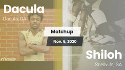 Matchup: Dacula  vs. Shiloh  2020