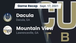 Recap: Dacula  vs. Mountain View  2021