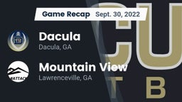 Recap: Dacula  vs. Mountain View  2022