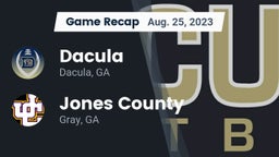 Recap: Dacula  vs. Jones County  2023