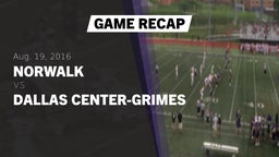 Recap: Norwalk  vs. Dallas Center-Grimes  2016