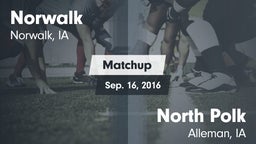 Matchup: Norwalk  vs. North Polk  2016