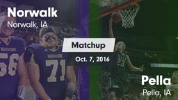 Matchup: Norwalk  vs. Pella  2016