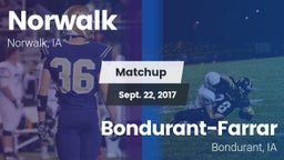 Matchup: Norwalk  vs. Bondurant-Farrar  2017