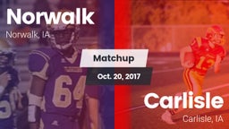 Matchup: Norwalk  vs. Carlisle  2017