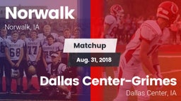 Matchup: Norwalk  vs. Dallas Center-Grimes  2018