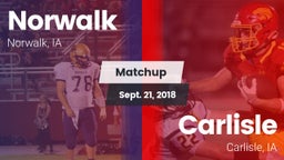 Matchup: Norwalk  vs. Carlisle  2018