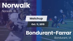 Matchup: Norwalk  vs. Bondurant-Farrar  2019