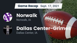 Recap: Norwalk  vs. Dallas Center-Grimes  2021
