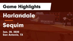 Harlandale  vs Sequim  Game Highlights - Jan. 28, 2020