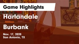 Harlandale  vs Burbank  Game Highlights - Nov. 17, 2020