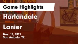 Harlandale  vs Lanier  Game Highlights - Nov. 15, 2021