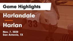 Harlandale  vs Harlan  Game Highlights - Nov. 7, 2020