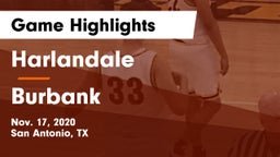 Harlandale  vs Burbank  Game Highlights - Nov. 17, 2020