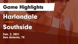 Harlandale  vs Southside  Game Highlights - Feb. 2, 2021