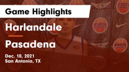 Harlandale  vs Pasadena  Game Highlights - Dec. 10, 2021