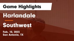 Harlandale  vs Southwest  Game Highlights - Feb. 10, 2023