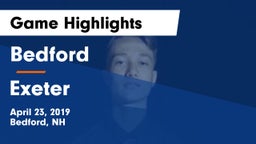 Bedford  vs Exeter  Game Highlights - April 23, 2019