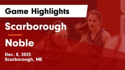 Scarborough  vs Noble  Game Highlights - Dec. 8, 2023