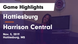 Hattiesburg  vs Harrison Central  Game Highlights - Nov. 5, 2019