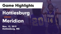 Hattiesburg  vs Meridian  Game Highlights - Nov. 12, 2019