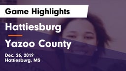 Hattiesburg  vs Yazoo County  Game Highlights - Dec. 26, 2019