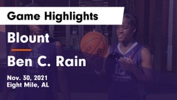 Blount  vs Ben C. Rain Game Highlights - Nov. 30, 2021