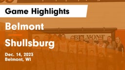 Belmont  vs Shullsburg  Game Highlights - Dec. 14, 2023