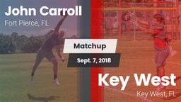 Matchup: John Carroll High vs. Key West  2018