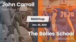 Matchup: John Carroll High vs. The Bolles School 2019