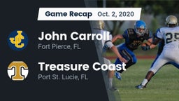 Recap: John Carroll  vs. Treasure Coast  2020