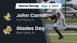 Recap: John Carroll  vs. Glades Day  2022