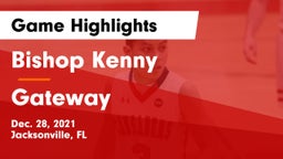 Bishop Kenny  vs Gateway  Game Highlights - Dec. 28, 2021