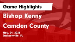 Bishop Kenny  vs Camden County  Game Highlights - Nov. 24, 2023